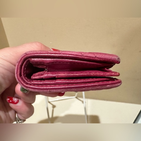 Gucci Pink Velvet Small Love GG Marmont Wallet w/box and dustbag - Picture 5 of 13